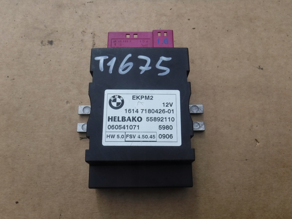 фото №1, Блок керування модуль насоса пального bmw e60 e61 7180426