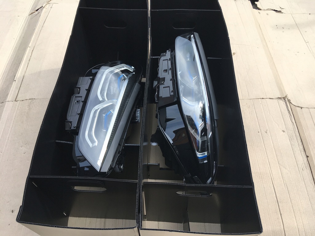 фото №10, Bmw 8 g14 g15 16 nowa лампа laser капот бампер перед крила m8 f91 f92 93