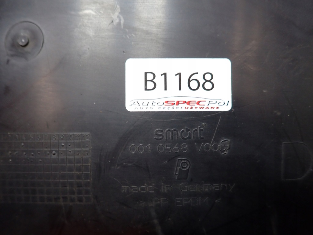 фото №10, Szt підкрилок правий задня smart roadster 452 0010568v006