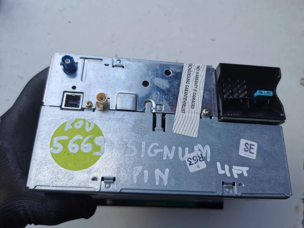 фото №4, Opel signum lift радио радиопроигрыватель cd70 13188477 + pin