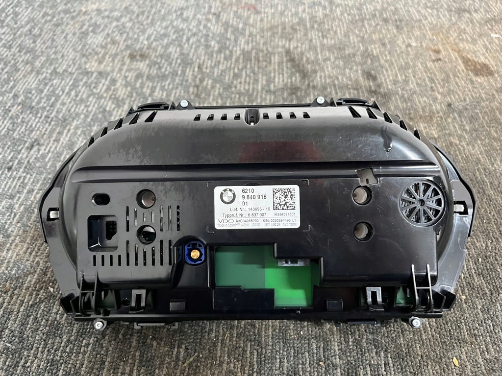 фото №10, Bmw x1 f48 lci lift 2.0 d 2019r механічна коробка передач лічильник приладова панель прилади оригінал europa