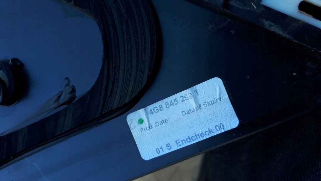 фото №9, S7 4g a7 стекло кузовная левая левый задняя w крыло 13r