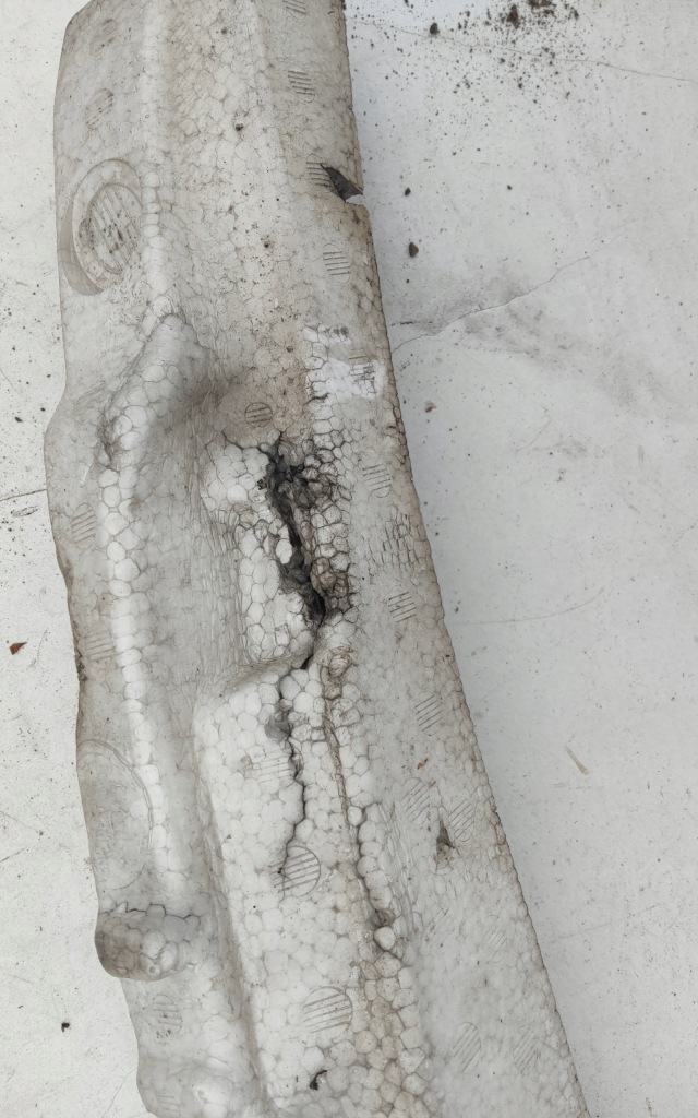 фото №9, Абсорбер бампера вкладка пенополистирол corolla e15 lift 09-12 52611-12270