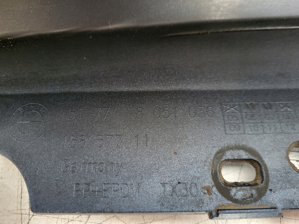 фото №11, Bmw 1 m-pakiet порог молдинг порог правая