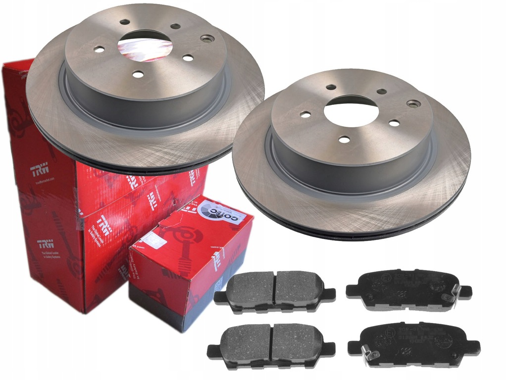 фото №1, Тормозные диски тормозные колодки trw задняя infiniti q50 q70