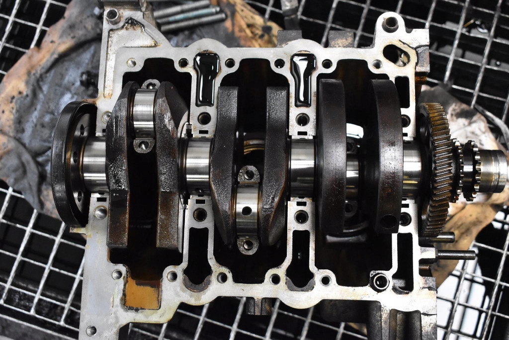 фото №9, Блок dół двигуна wał awy vw polo 4 iv 9n 1.2 12v 54 km 01-05