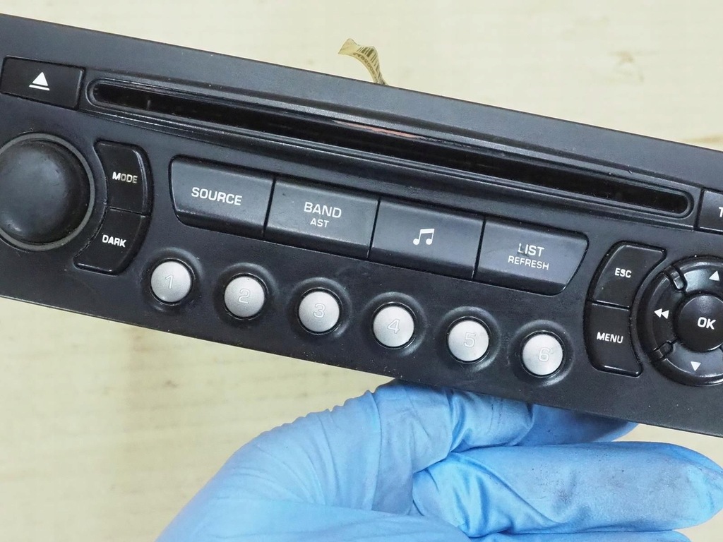 фото №16, Радіо citroen c4 i rd4b5n1 7643134392 04-14