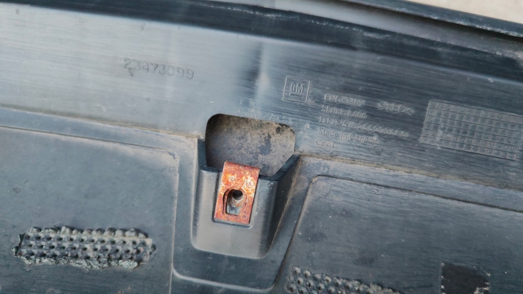 Спойлер захист нижня бампера задній заднього cadillac xts ats Зі Шроту