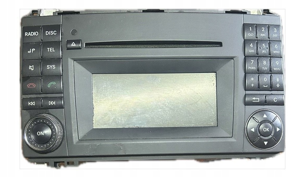фото №1, Mercedes a w169 радиопроигрыватель радио a1698705894 gps cd w245 b