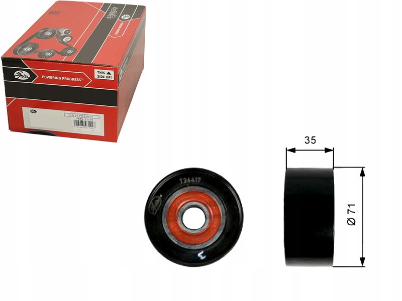 фото №13, Ролик направляющая mazda 3 bk bl 6 gg gh cx7 2.0 2.2