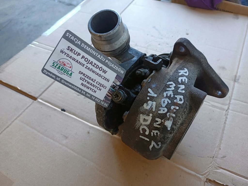 фото №3, Турбонагнетатель renault megane 1.5dci 54399700030