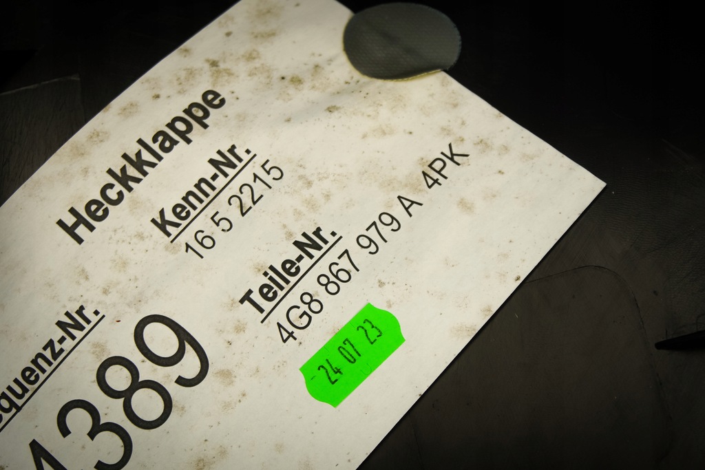 фото №7, Обивка крышки багажника audi a7 s7 rs7 4g8 4g8867979a