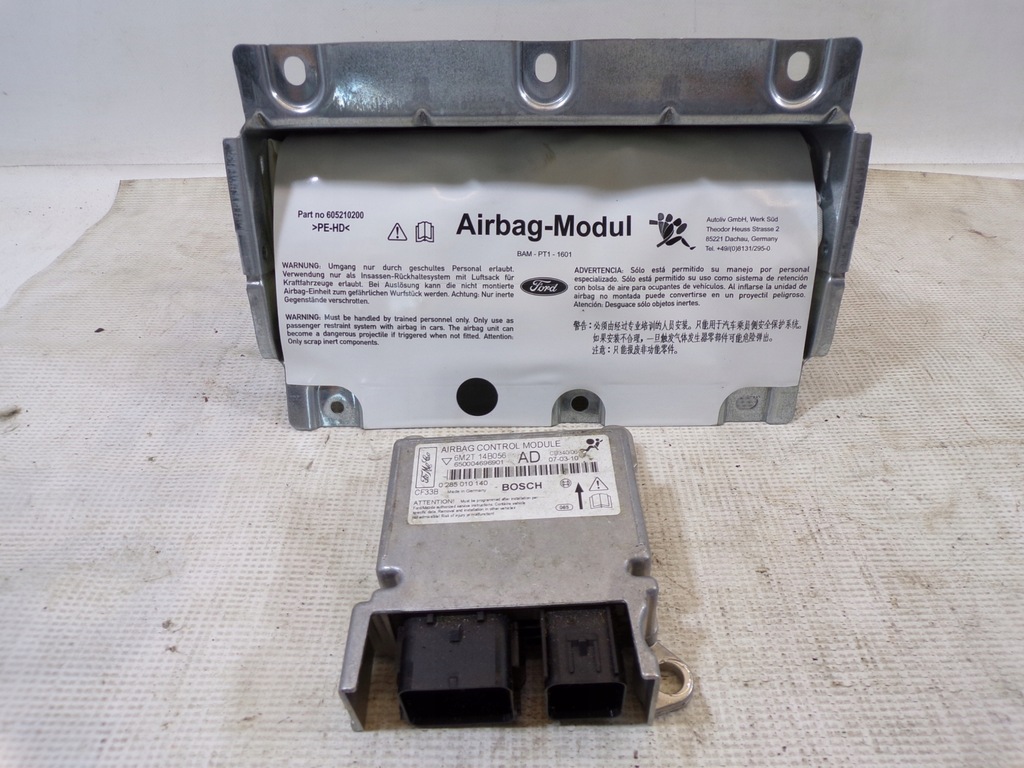 фото №1, Подушка воздушная air bag пассажира ford smax