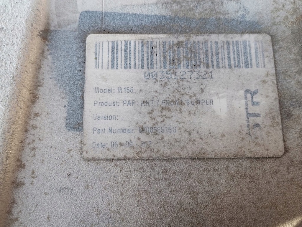 фото №11, Бампер перед maserati quattroporte vi 670066515g gts gransport trofeo оригінальний номер