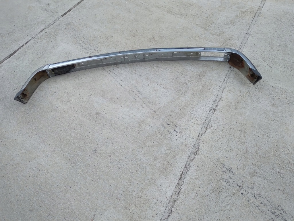 Бампер перед хром новый средний el оригинал bmw e30 узкая лампа przedlift Оригинал