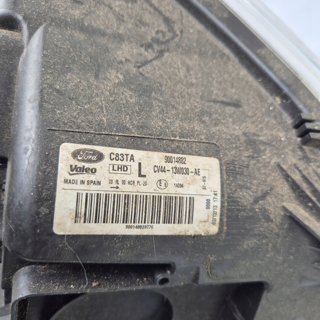 фото №11, Ford kuga mk2 12-16 лампа перед передня ліва oryg