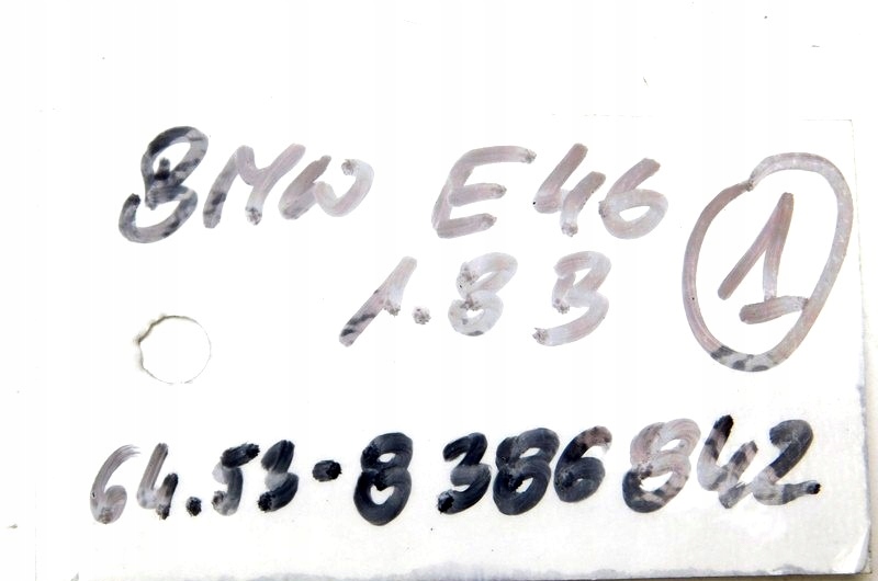 J/21 bmw e46 3 1.8 шланг кондиционера 8386842 Цена