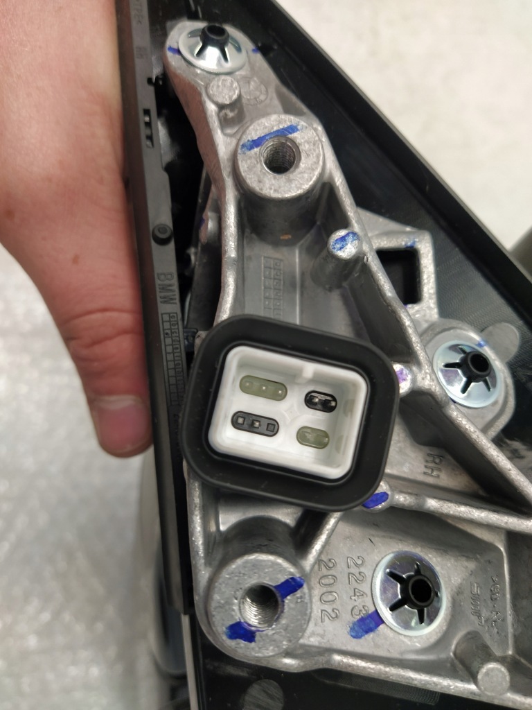 фото №10, Bmw 4 i4 g26 зеркало наружное камера ассистент правое 9 pin