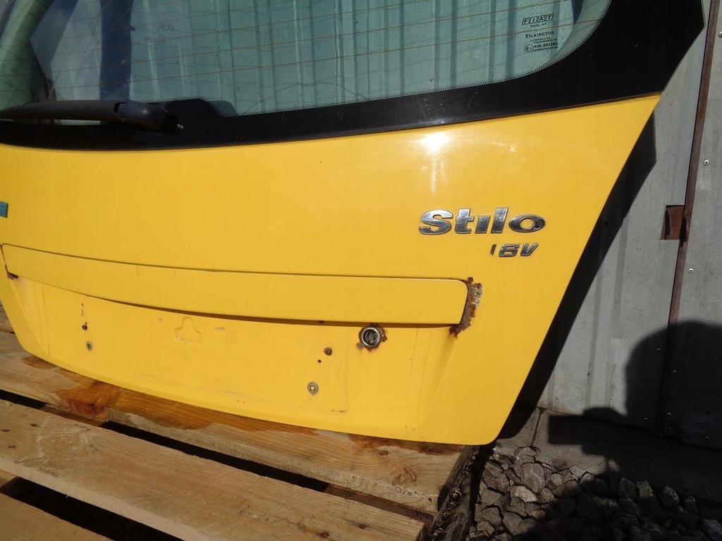 фото №6, Крышка багажника багажника + спойлер fiat stilo 3d 01- 258a