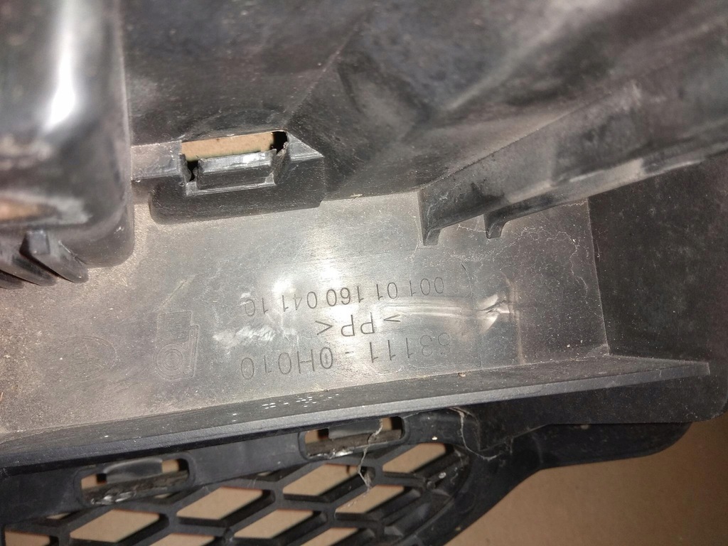 фото №7, Решітка радіатора toyota aygo 05-08 решітка радіатора 531110h010 оригінал