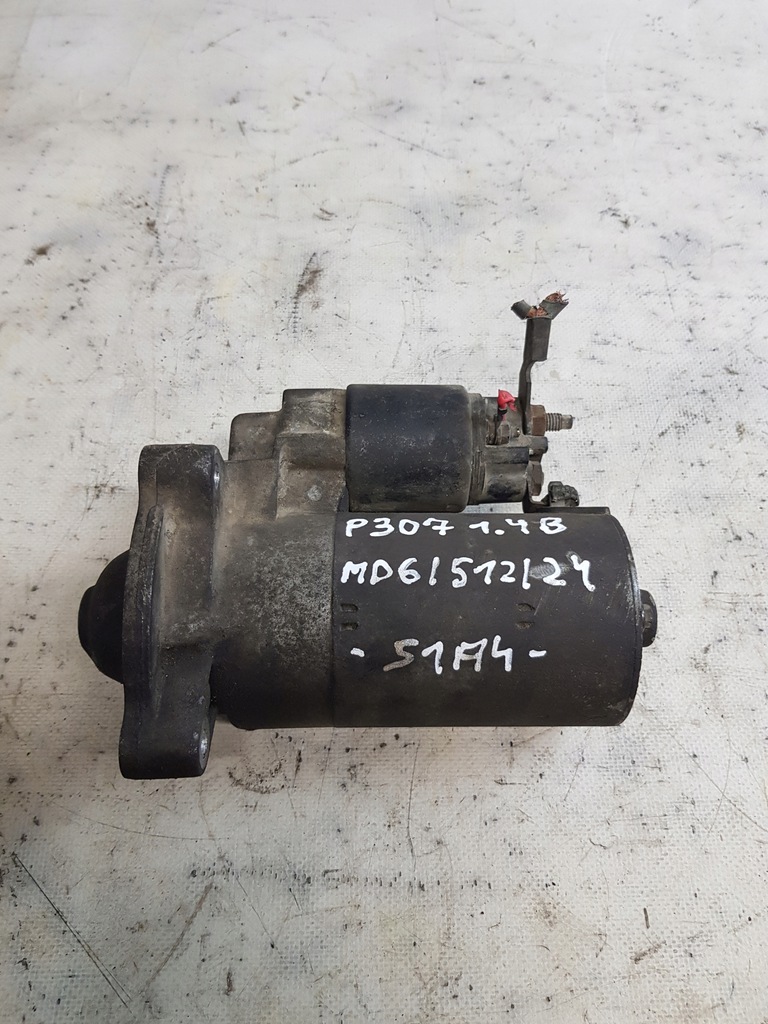 фото №6, Стартер peugeot 307 1.4b оригинальный номер 1005821815