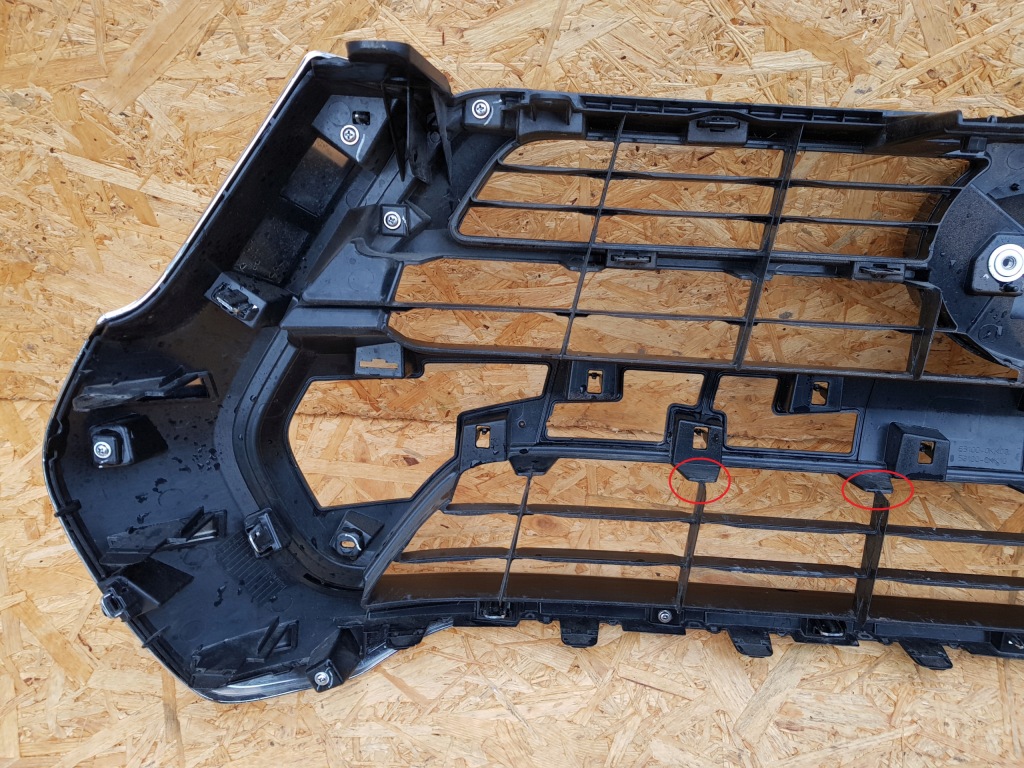 фото №13, Toyota hilux viii 20- решётка радиатора решётка радиатора бампера передний радар 53111-0kb30