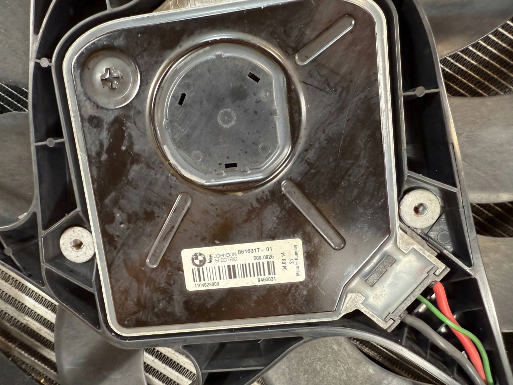 Комплект радиатор радиатор вентилятор bmw f30 f31 f32 f34 f36 3.0d Доставка