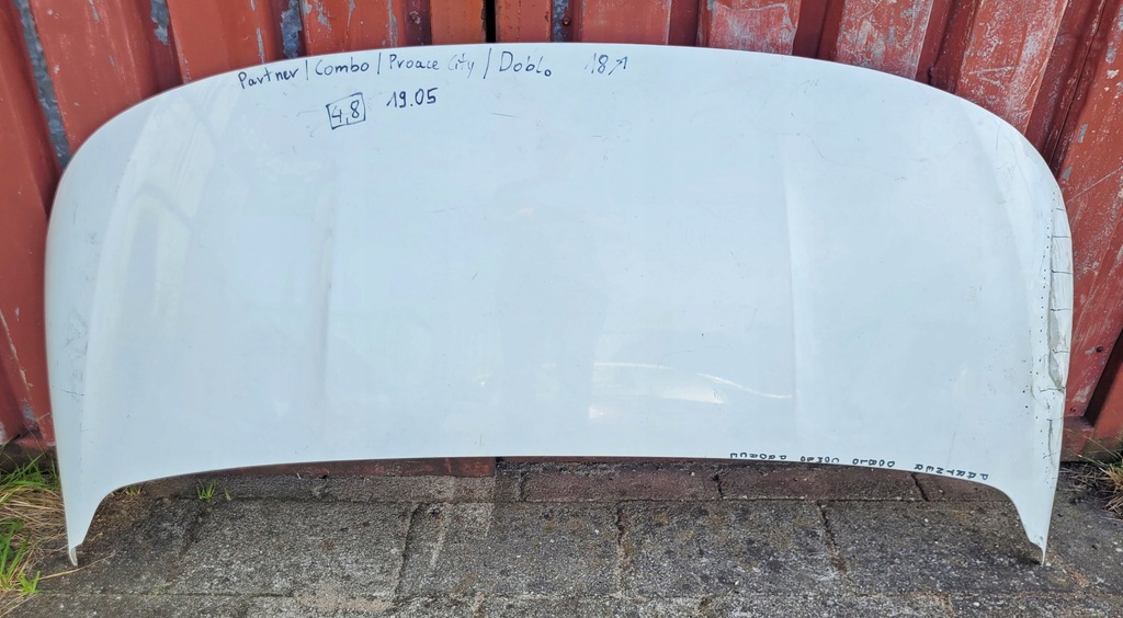 фото №1, Капот berlingo / partner / combo / proace 2018-