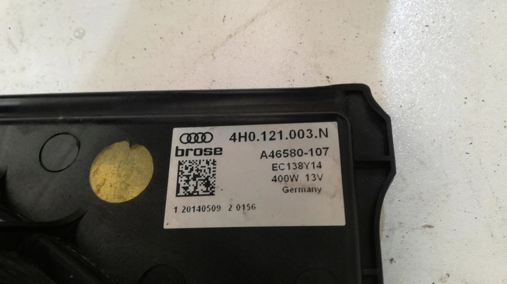 фото №10, Audi a8 4h корпус вентилятор 4h0121003n