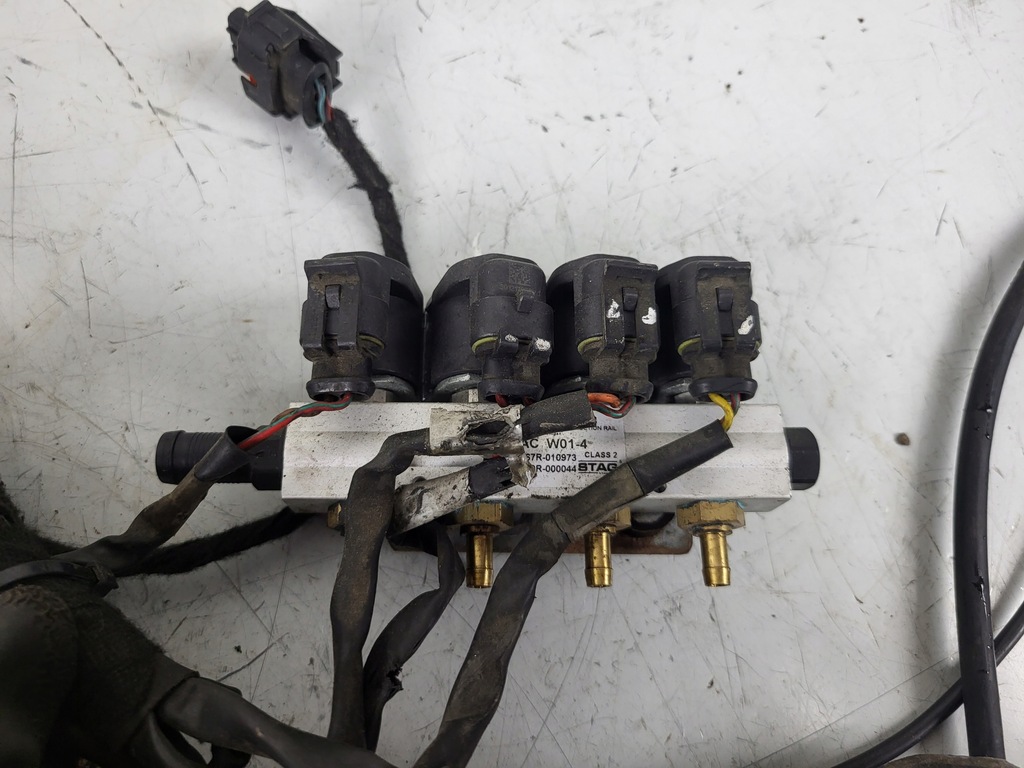 фото №8, Електропроводка газова lpg 4 циліндри lovato stag