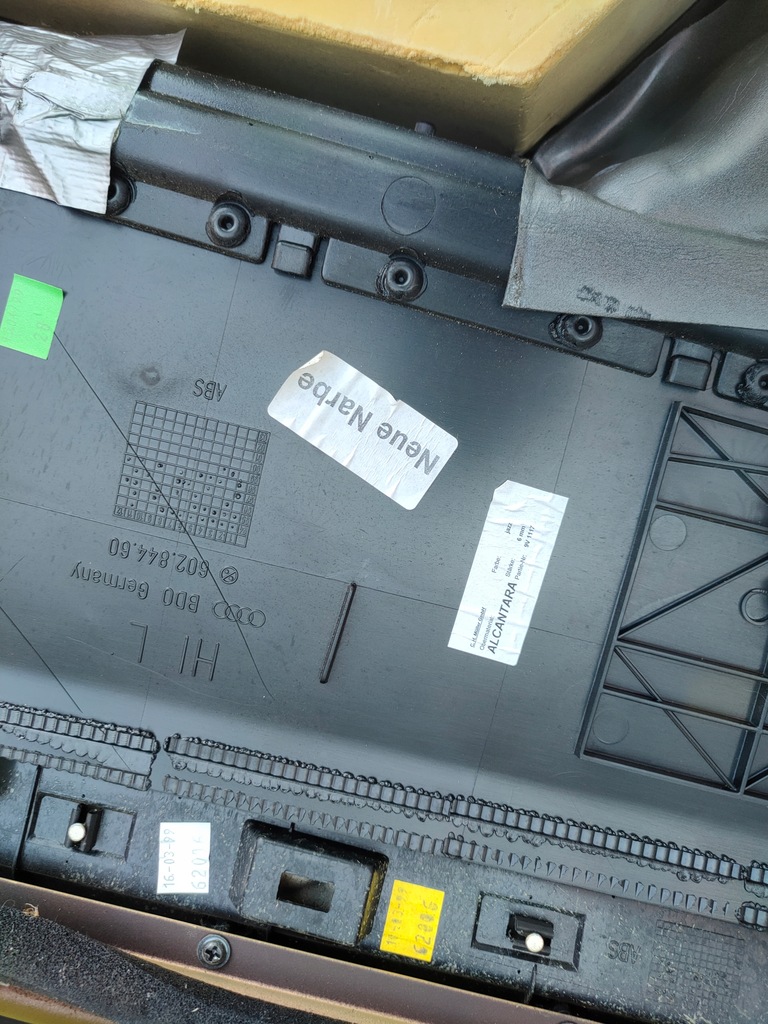 фото №15, Audi a8 d2 оббивка обшивки шторка двері коричневий доставка