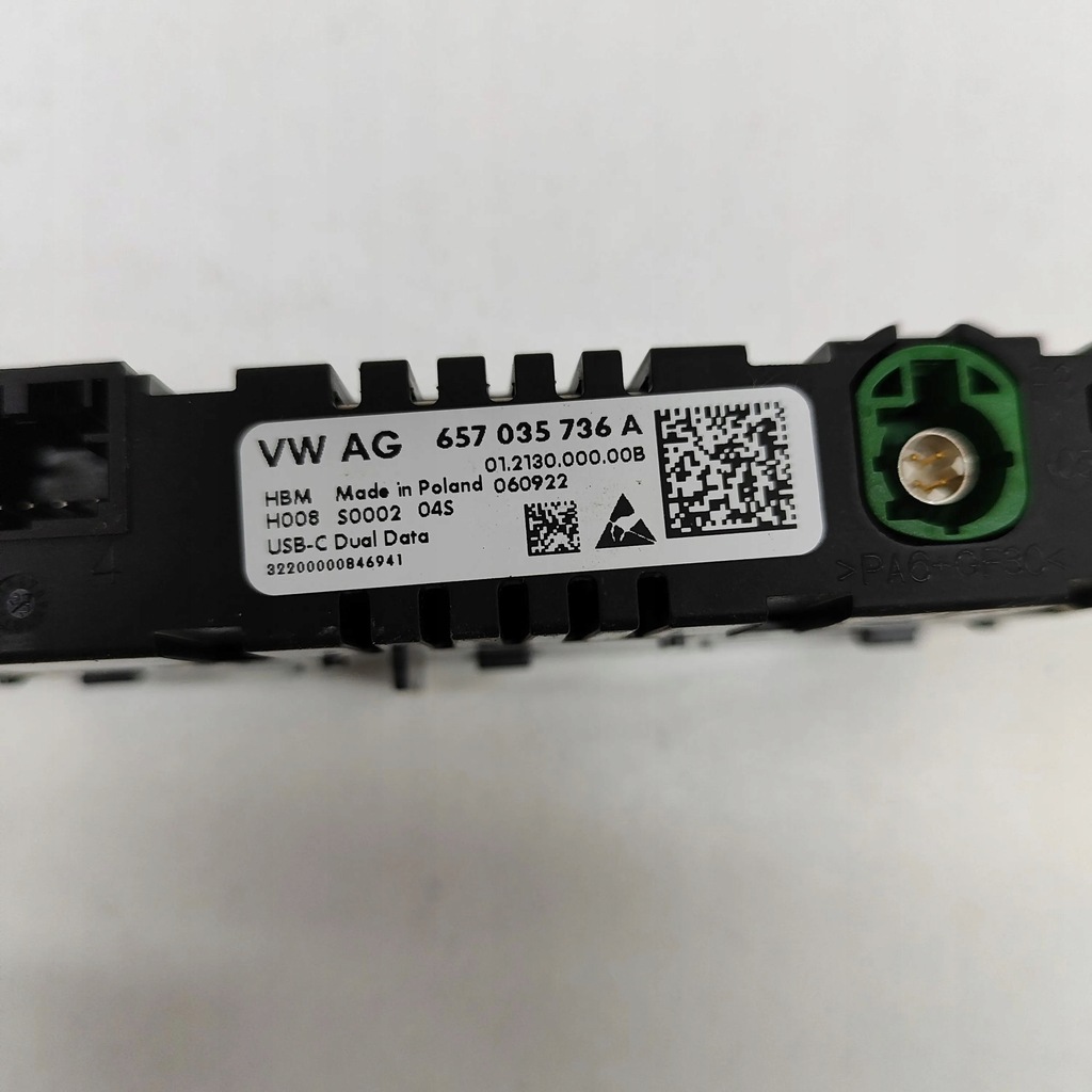 фото №7, Skoda enyaq iv 2023 разъём / соединитель usb