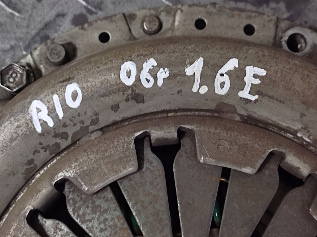 фото №8, Kia rio ii 1.6 сцепление kpl с колесом маховик