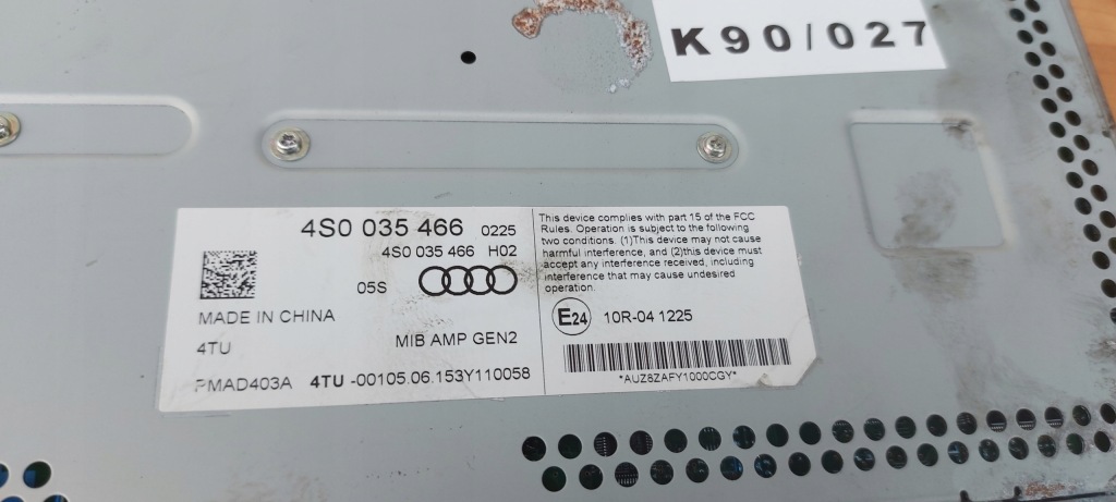 фото №3, Audi r8 4s усилитель аудио bang & olufsen bdb