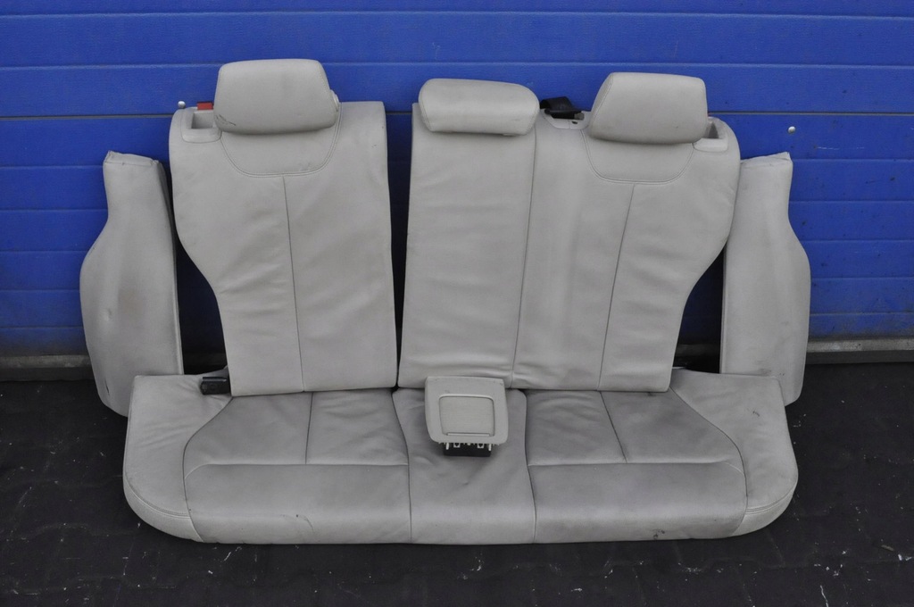 фото №8, Bmw 1 f20 переходник салона сиденья белый кожа заднее сиденье