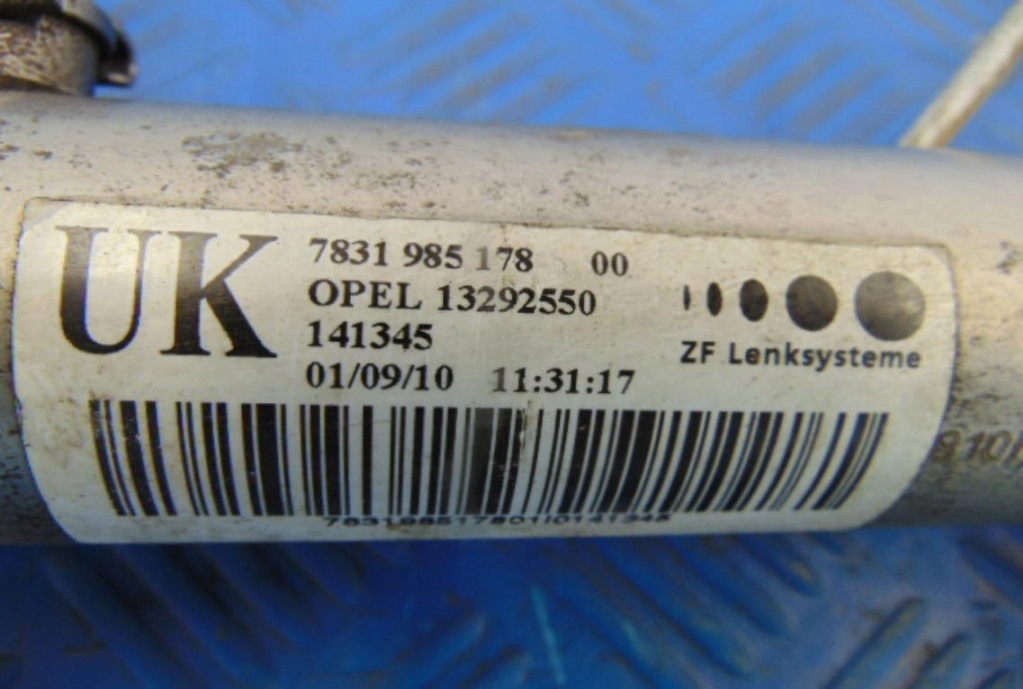 фото №5, Opel astra h рейка рульова 7831985178
