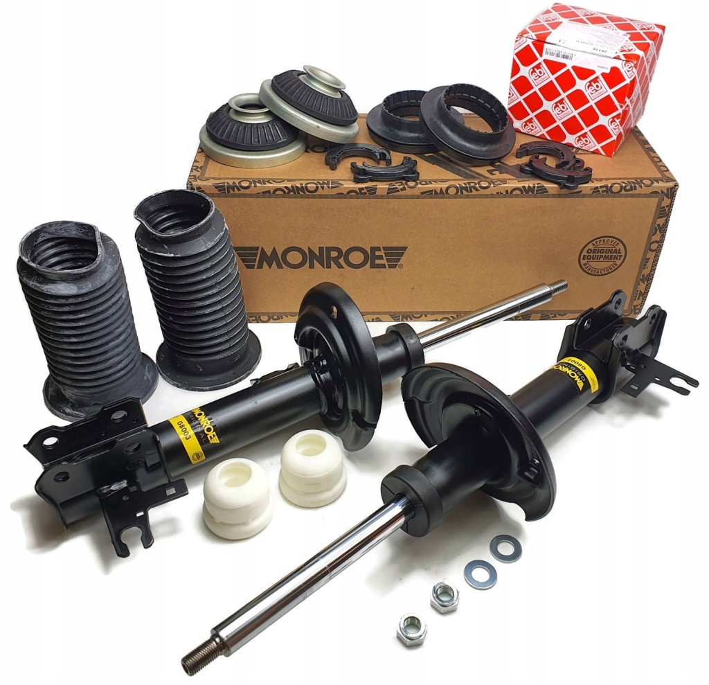 фото №3, Амортизатори monroe zafira b + захист + кріплення