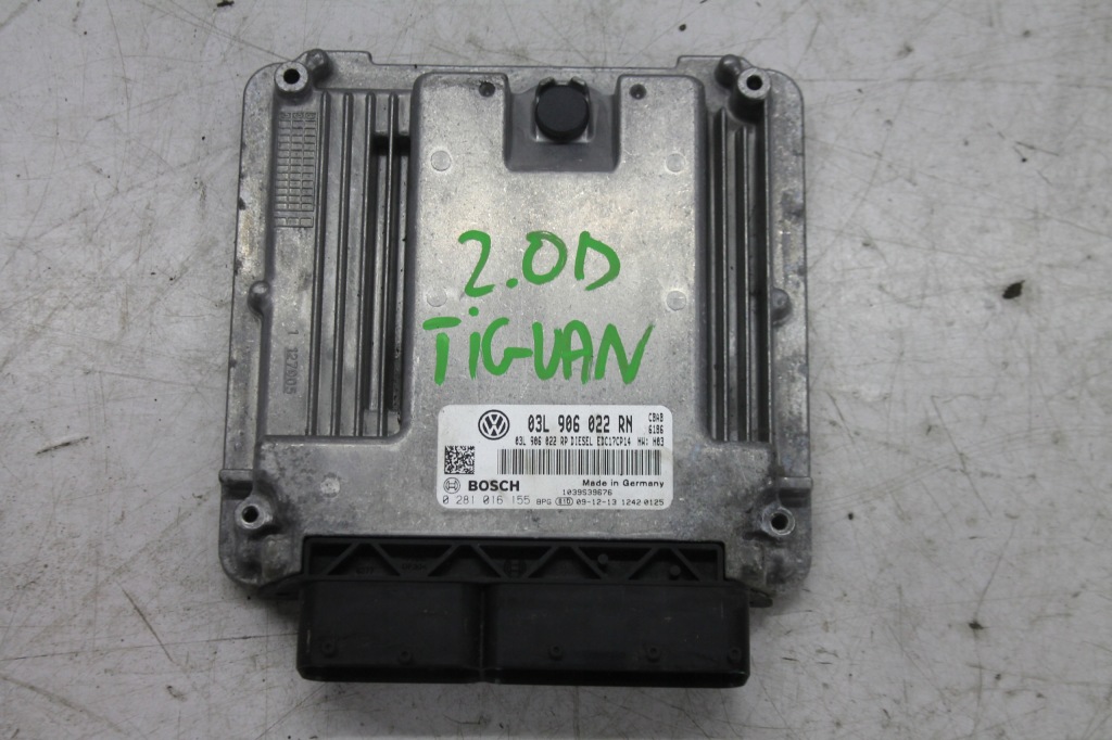 фото №1, Бортовой компьютер двигателя 03l906022rn tiguan 5n cba 07-11