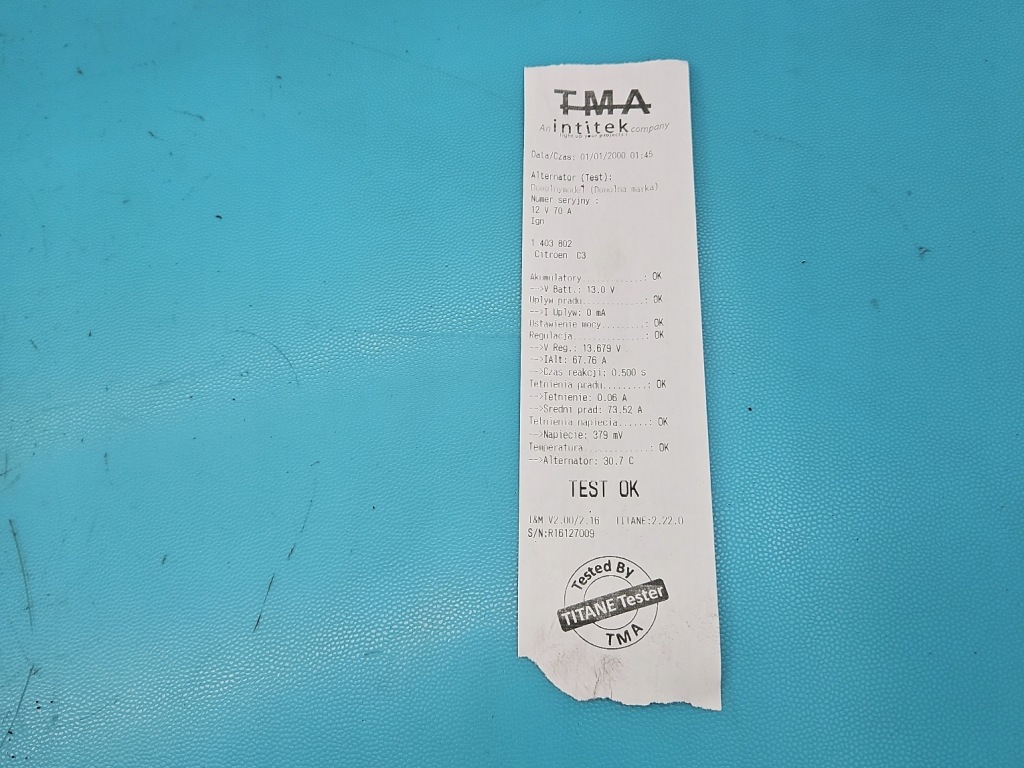 Генератор citroen c3 1 9638275580 1.4 9638275580 с Разборки