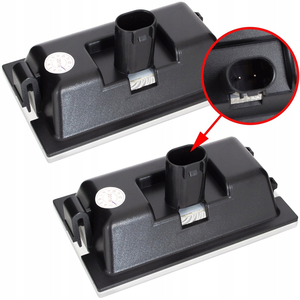 фото №3, Ліхтарі led номерного знака реєстраційний land rover freelander ii 2 lr2