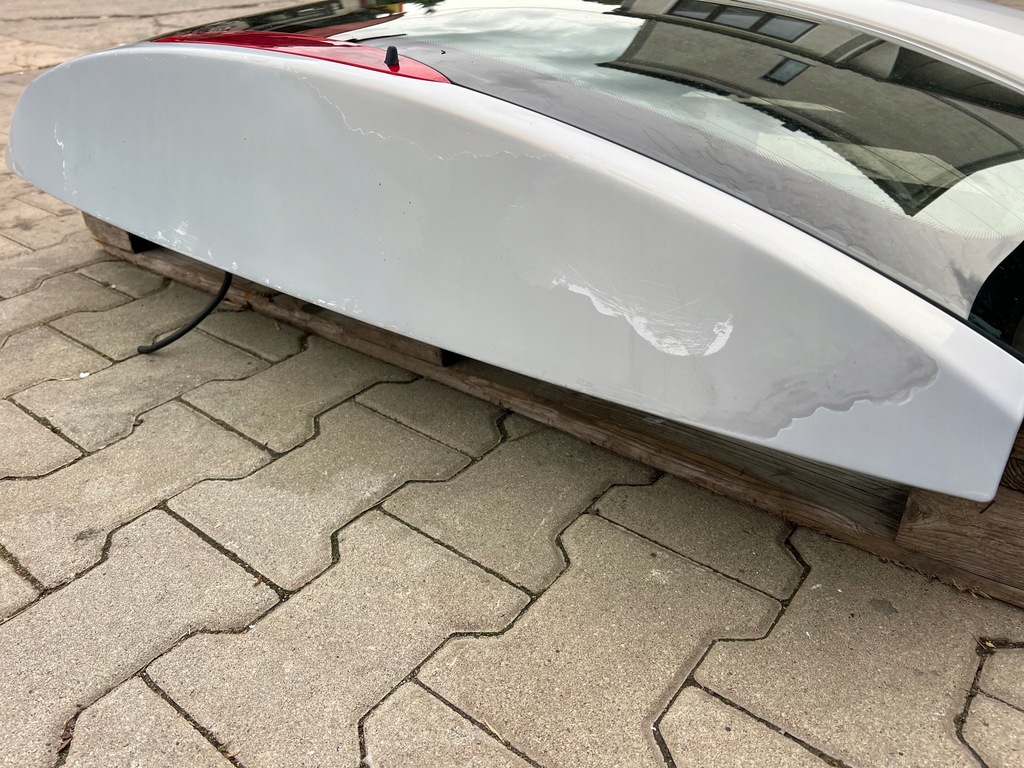 фото №9, Renault modus крышка багажника задняя задняя багажника mv632 2005r оригинал