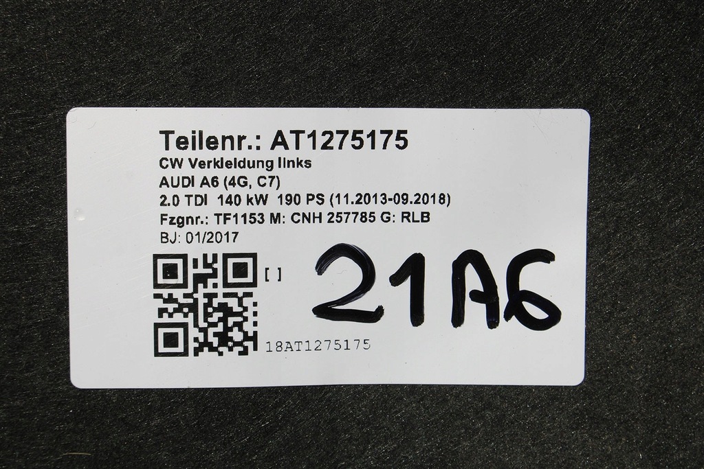 фото №10, Audi a6 a7 захист підлога 4g0825207e 4g0825208d 4g підвіска 4g0825207l 4g08