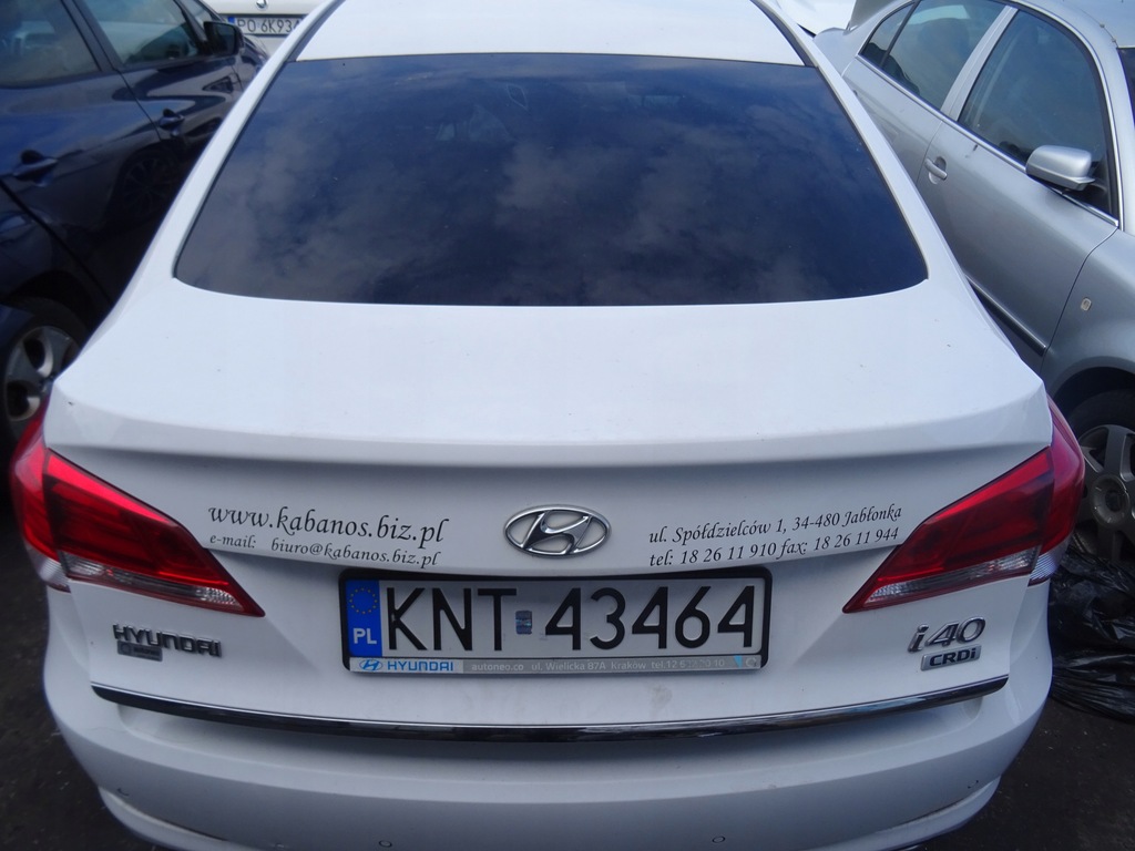 фото №1, Кришка багажника задня задня hyundai i40 ncw lift sedan