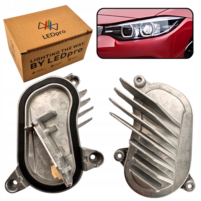 фото №1, Модуль jeż led drl led свет дневного кольцо bmw 4 f32 f36 lci 63117493227