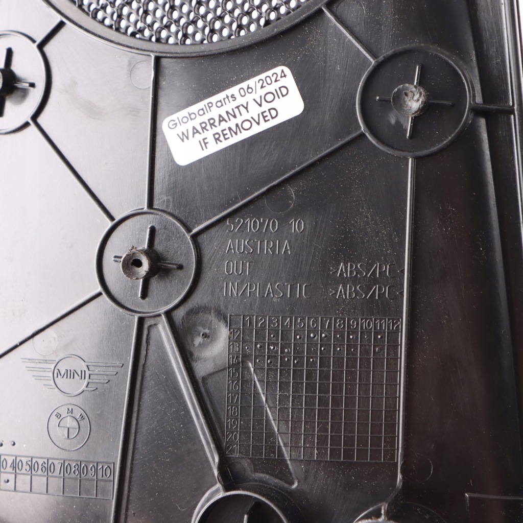 Купить Mini paceman r61 накладка панель динамика дверь левое  9809309