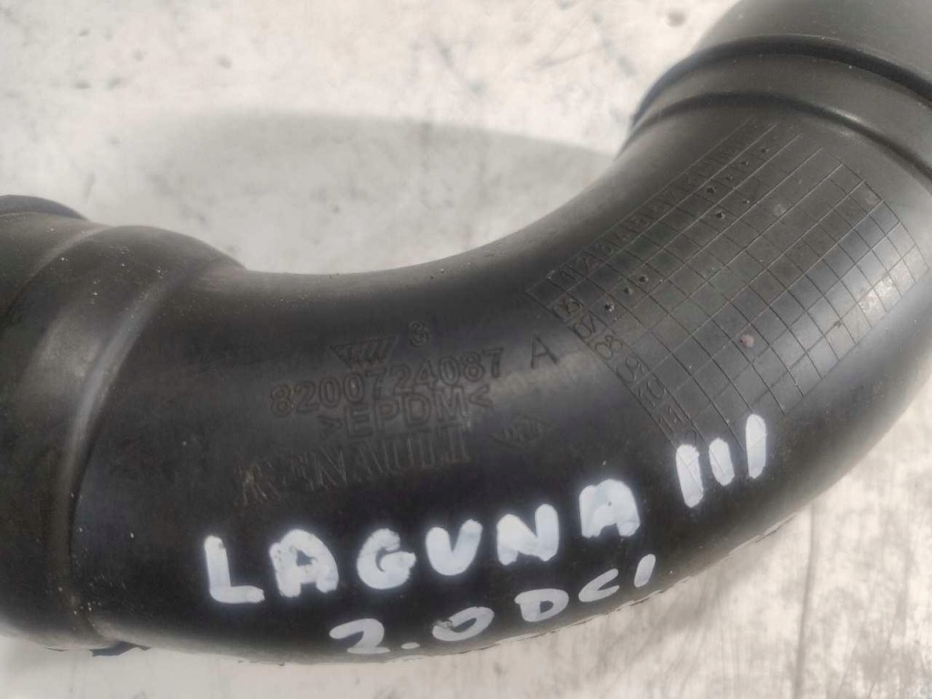 фото №3, Патрубок труба повітрозабірник повітря renault laguna iii 2.0 dci 8200724087