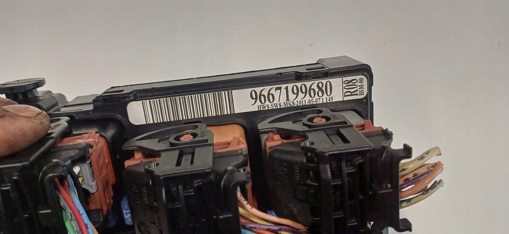 фото №5, Peugeot 207 09r lift коробка модуль bsm 9667199680 r08