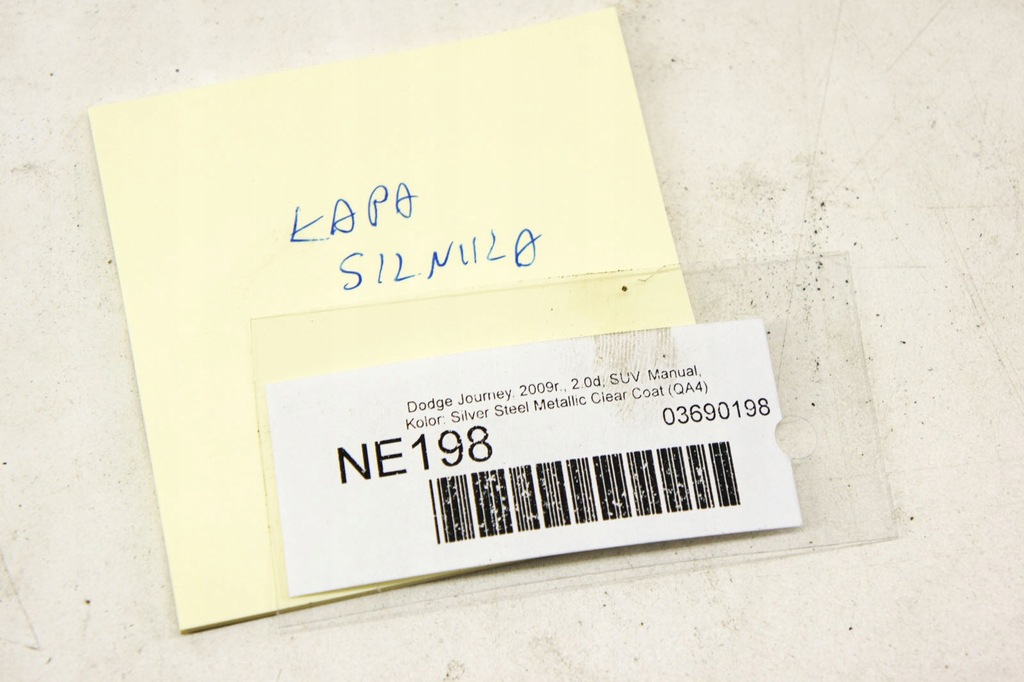 фото №5, Ne198 dodge journey i 2.0d кронштейн кронштейн двигуна