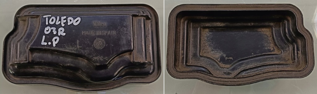 фото №1, Seat toledo ii 03 r крышка заглушка лампы левая перед