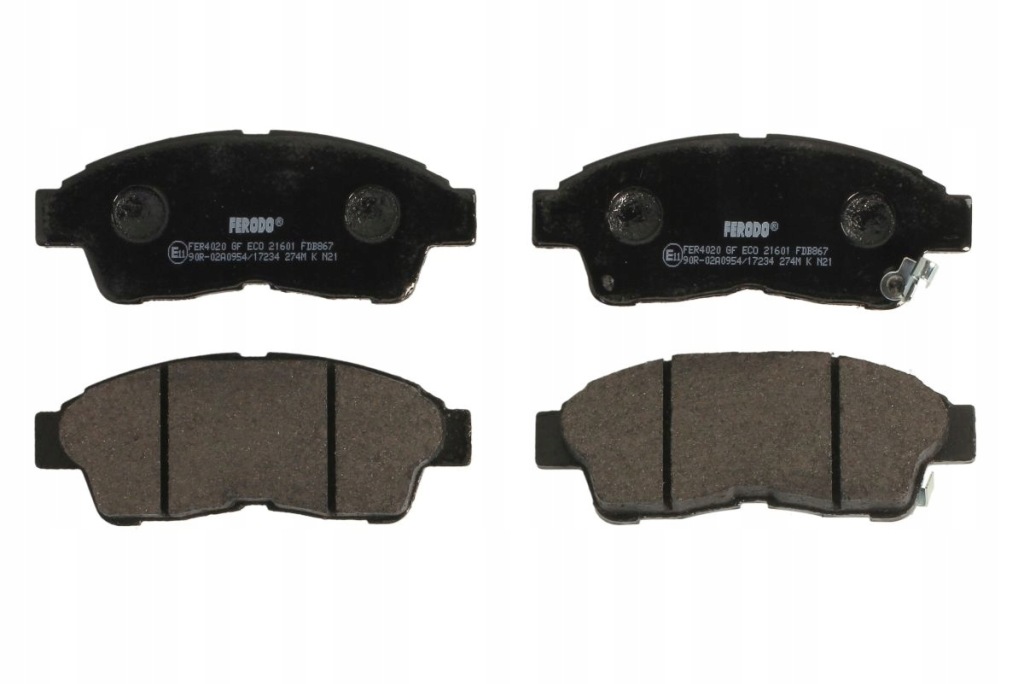 Купить Тормозные колодки тормозные ferodo fdb867